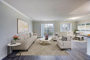 Spacious living area